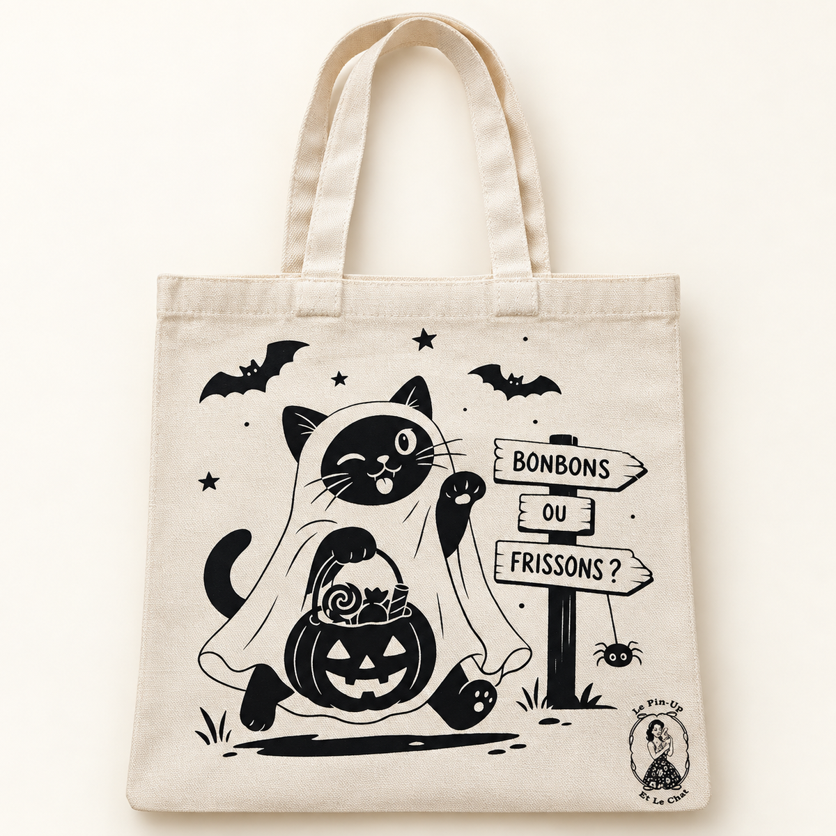 Tote Bag motif Halloween