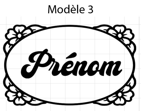 boite metallique theme prénom - LaPinUpEtLeChat