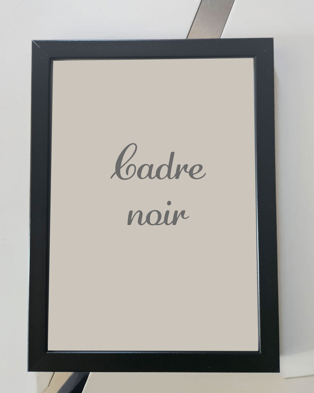 Cadre photo noir