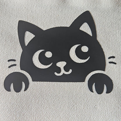 Trousse chat couleur noire